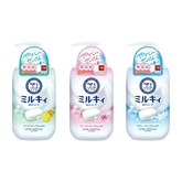 Cow Milky Body Soap Gentle Citrus Floral Soap Pump 500ml Refill 360ml Japan Import
