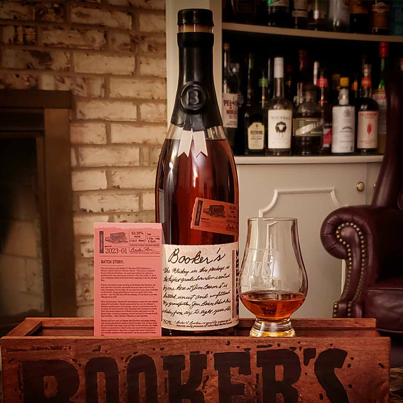 Booker's Small Batch Bourbon Whiskey 750ml 63.3%布克斯小批次波本威士忌