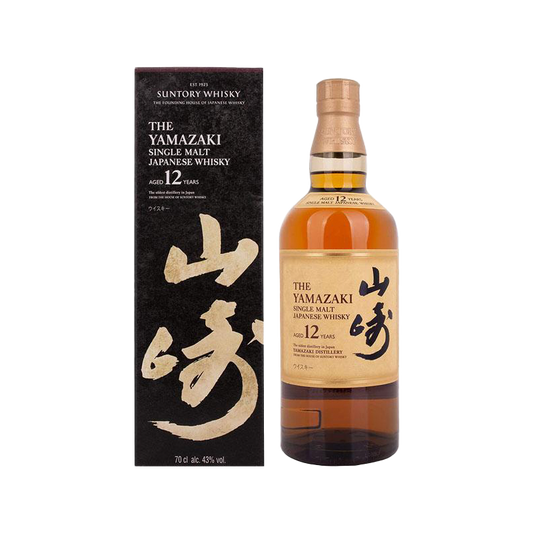 Suntory Yamazaki 12 Years Old Single Malt Whisky Japanese Whisky 700ml 43%