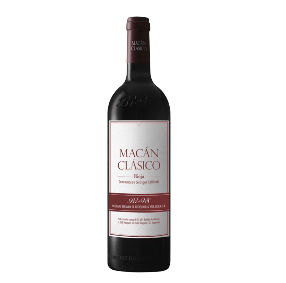 Vega Sicilia Macan Clasico Tempranillo 2019 750ml 14% Spain Red wine