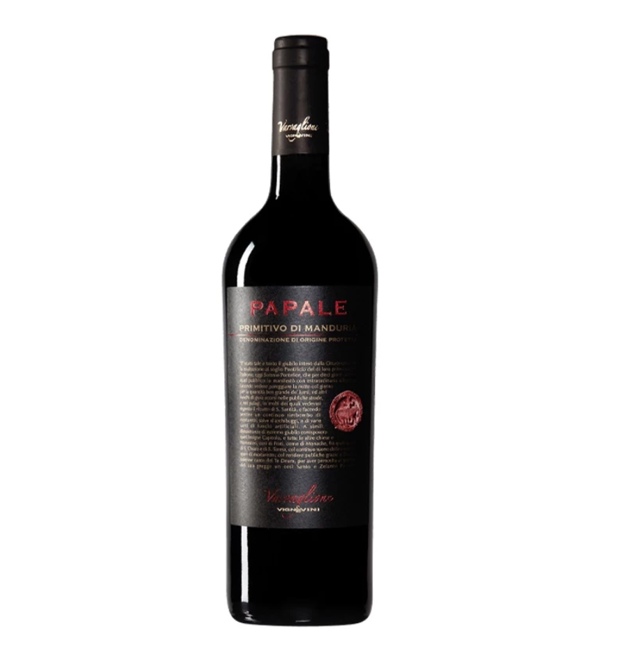 Varvaglione Papale Primitivo di Manduria 2022 750ml 14%·Southern Italy Puglia·Primitivo·Red Wine