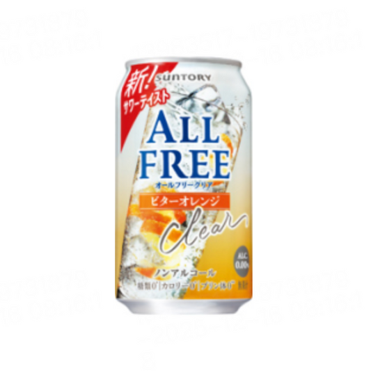 Suntory All Free Clear Bitter Orange / Lemon and Lime Beer 350ml 0%
