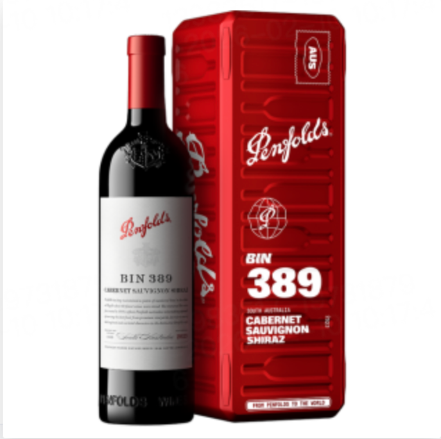 Penfolds Bin 389 Cabernet Sauvignon Shiraz Giftbox 750ml 14.5%