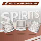 Japanese Rotating Decompression Glass Cup不倒翁杯