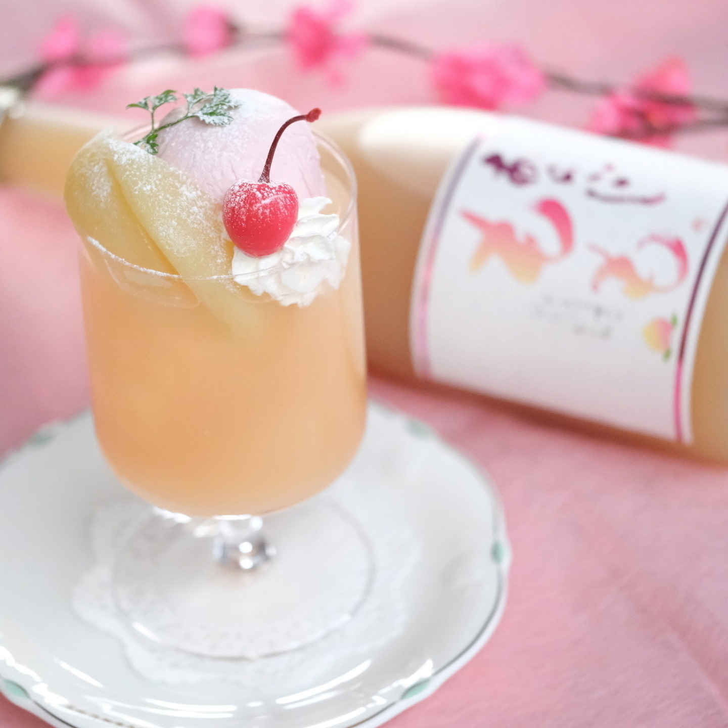 Umenoyado Momo 8% 720ml Brewery Umeshu Japanese Fruit Liqueur