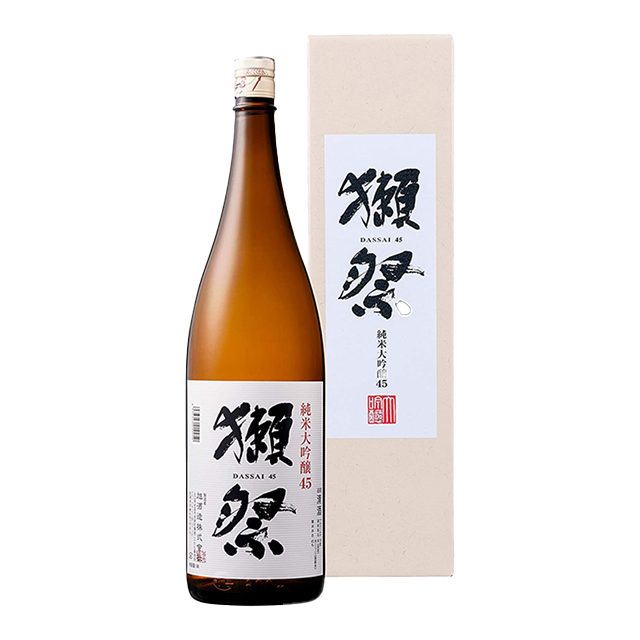 Dassai 45 1.8L Junmai Daiginjo Sake with paper box