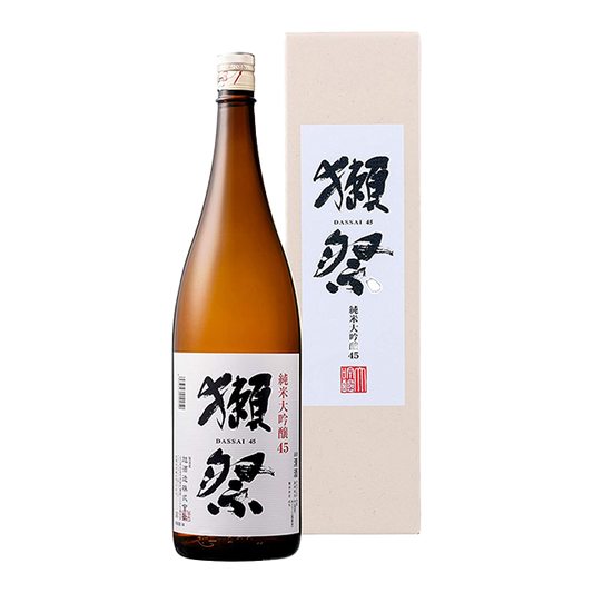 Dassai 45 1.8L Junmai Daiginjo Sake with paper box
