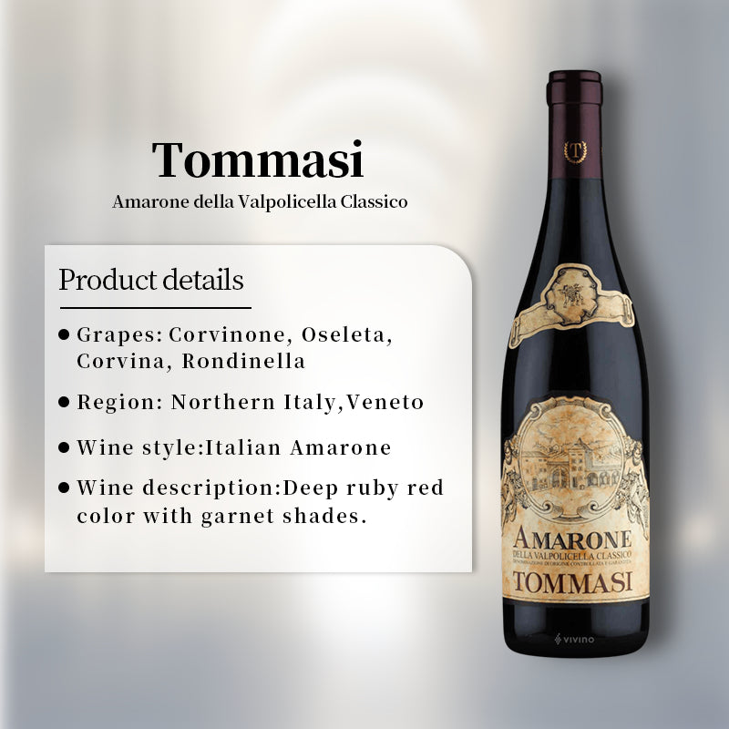 2020 Tommasi Amarone della Valpolicella Classico 750ml 15% Italy Red Wine