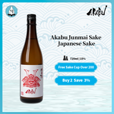 Akabu Junmai Sake Japanese Sake 15% 720ml 赤武 純米酒