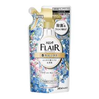Kao Flair Fragrance Anti-wrinkle Spray 270ml & Refill 240ml Flower Harmony Floral Sweet Japan Import