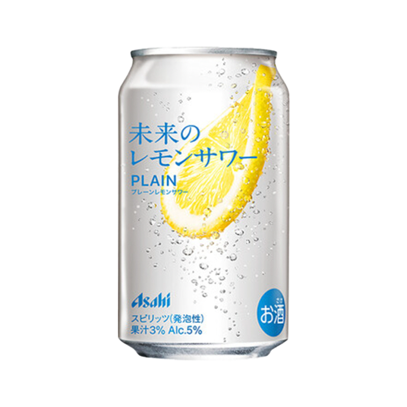 Asahi Future Lemon Original Lemon Sour Chuhai Can Drinks Japanese Beer 5% 345ml