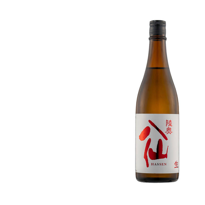 Mutsu Hassen Red Label Special Junmai Nama Genshu Japanese sake 16% 720ml 陸奥八仙 特別純米 生原酒 八戸酒造