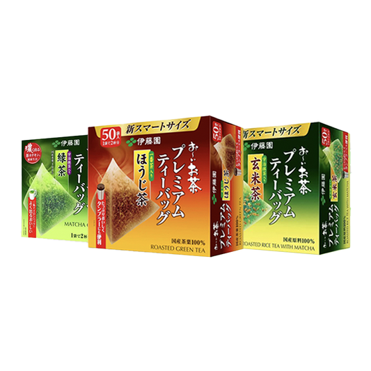 Ito En Oi Ocha Matcha Green Tea Genmaicha Tea Bags 50pcs Bag Japan Import