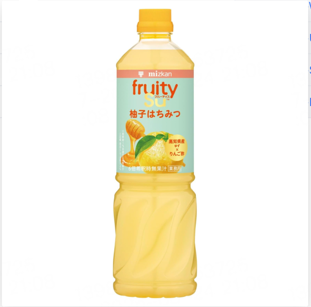 Mizkan Fruities 6x Concentrated Drinking Vinegar 1000ml Made in Japan (5 Flavors)