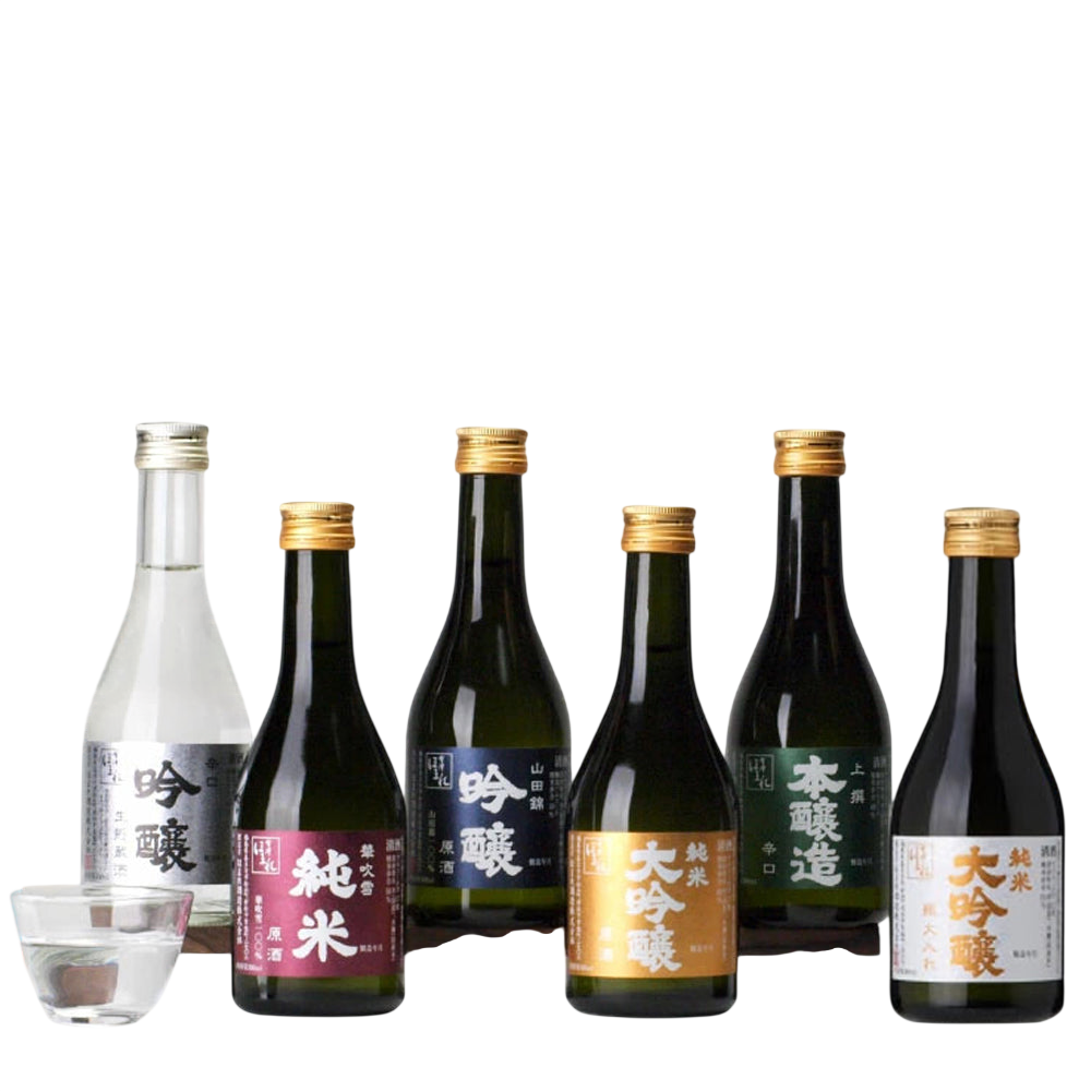 东寺严选清酒比较套装 300ml x 6 瓶 16%杜氏厳选