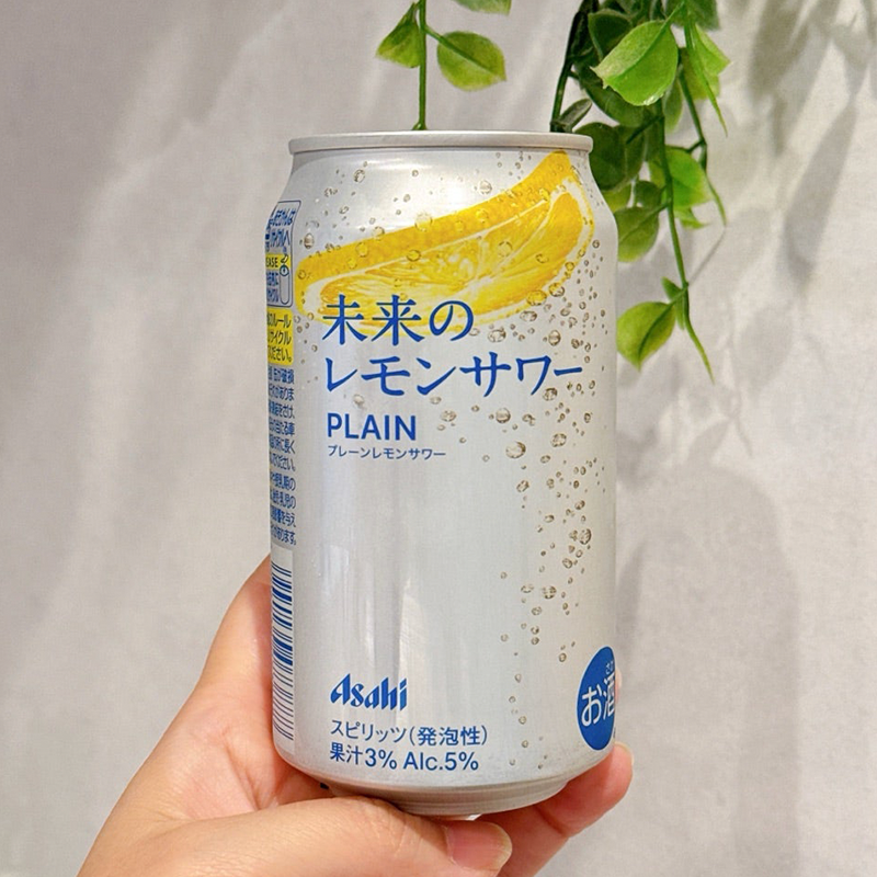 Asahi Future Lemon Original Lemon Sour Chuhai Can Drinks Japanese Beer 5% 345ml