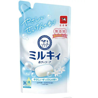 Cow Milky Body Soap Gentle Citrus Floral Soap Pump 500ml Refill 360ml Japan Import