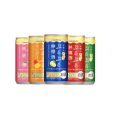 Hakutsuru Puru Puru Sparkling Jelly Sake 190ml 3%Peach Plum Apple Mango Can Japan Import