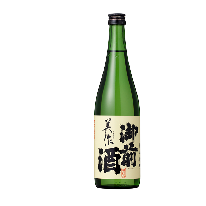 Gozenshu Jummai Mimasaka Japanese Sake 720ml 14% 御前酒美作純米酒