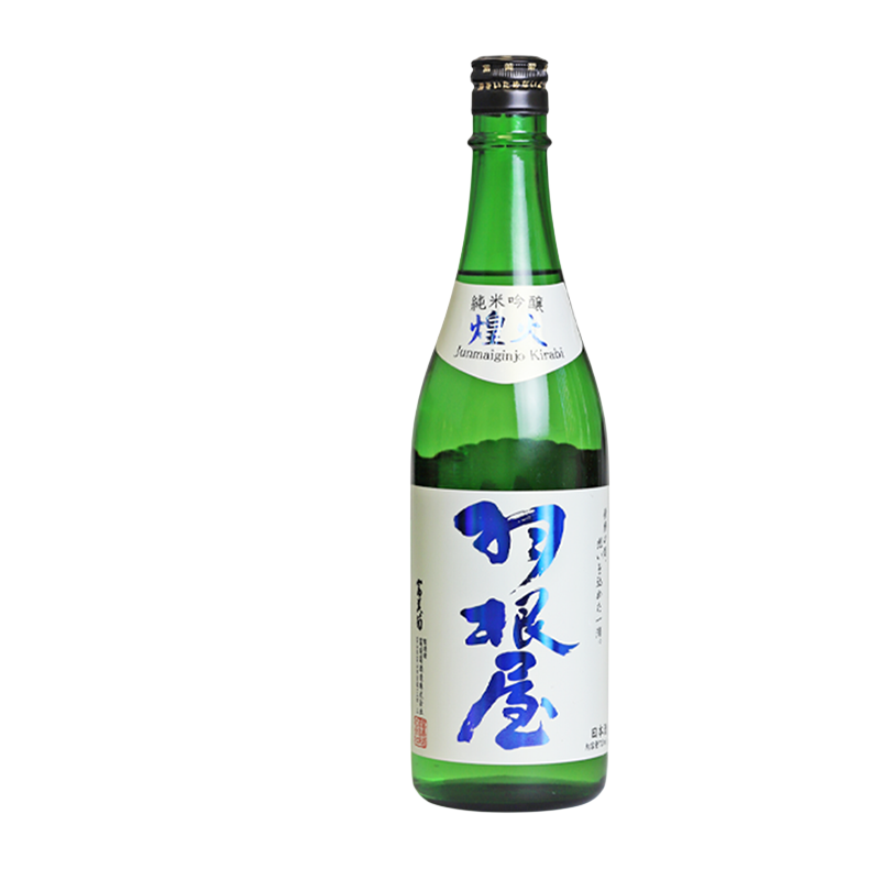 Haneya Junmai Ginjou Kirabi Nama Genshu Japanese Sake 720ml 16%