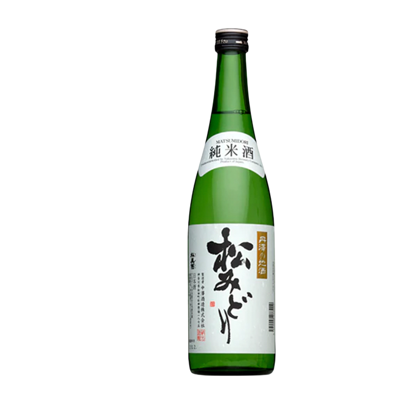 Matsumidori Junmaishu Japanese Junmai sake 15% 720ml