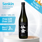 Senkin Modern Ichishiki Pasteurized Japanese Sake 13% 720ml