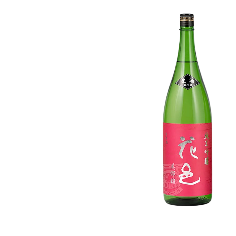 Hanamura Junmai Ginjo Misato Nishiki Namazake Japanese Sake 16% 1800ml 花邑 純米吟醸 美郷錦 生酒