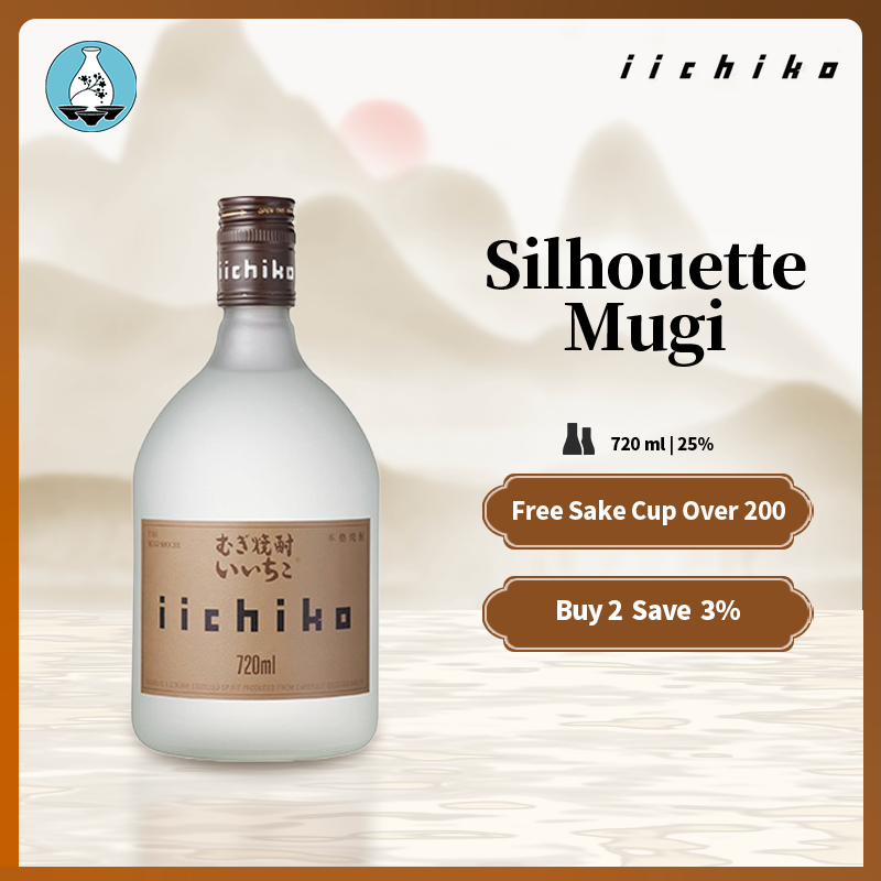 iichiko Silhouette Mugi Shochu 720ml 25%