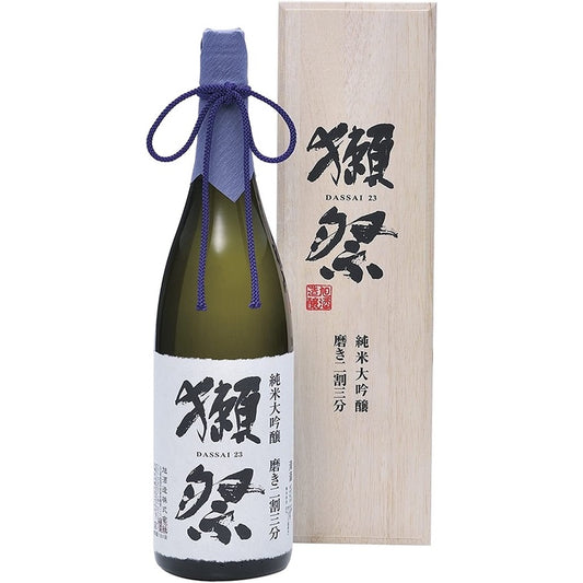 Dassai 23 1.8L Junmai Daiginjo Sake 16% With Wooden Box