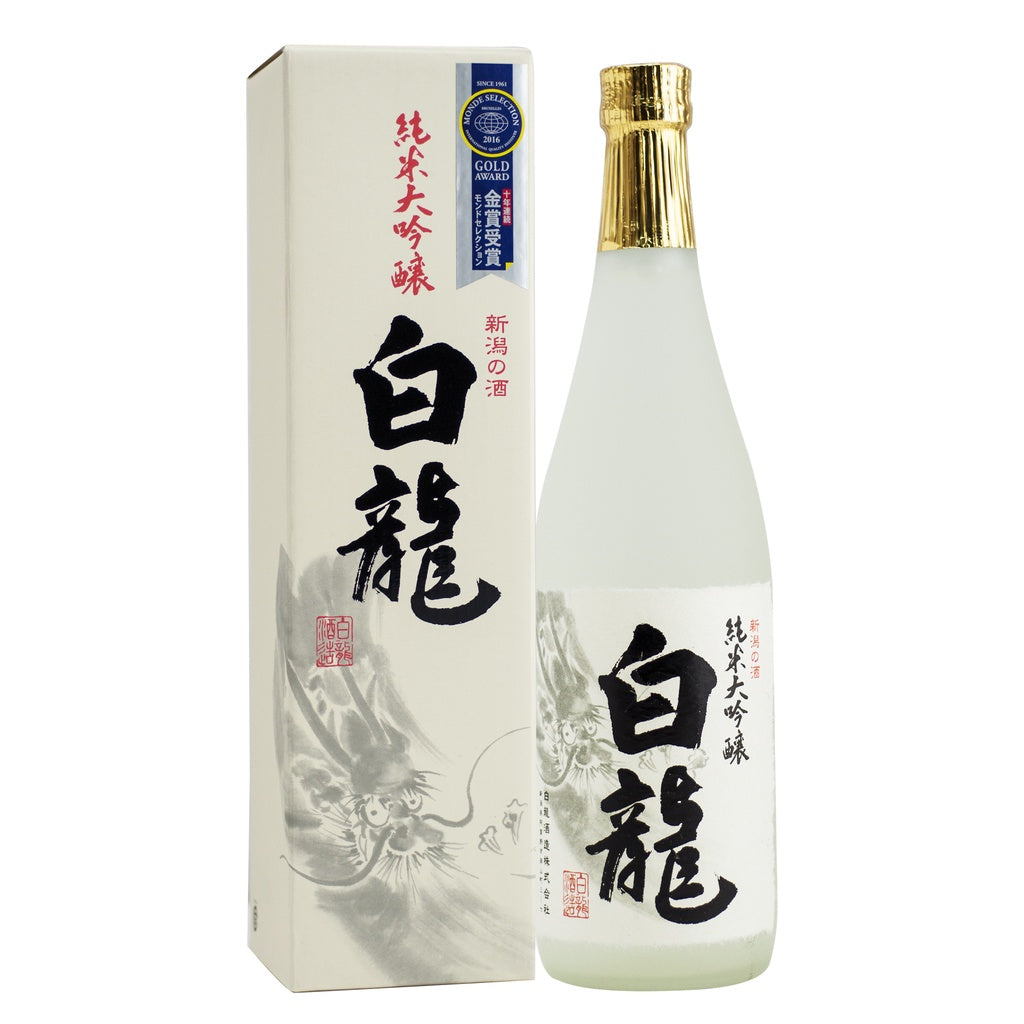 Hakuryu Junmai Daiginjo Sake
