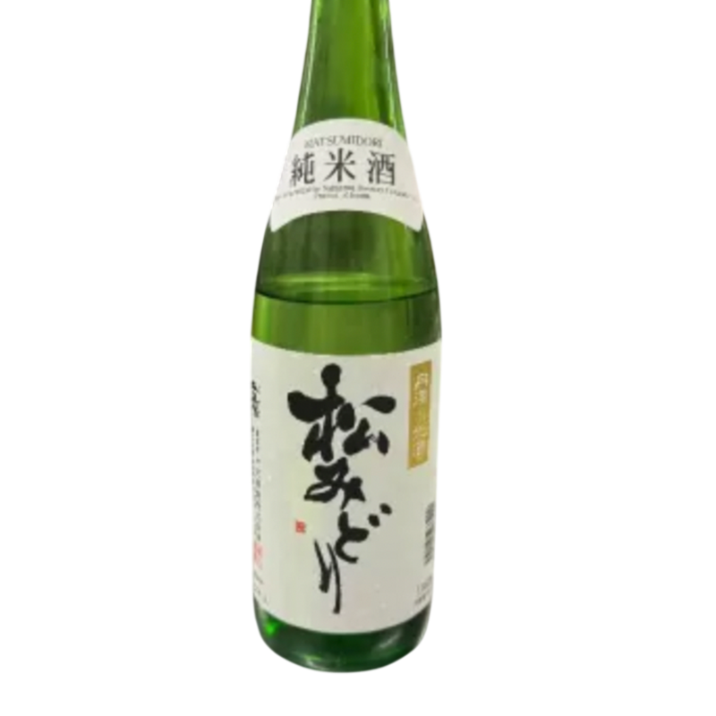 Matsumidori Junmaishu Japanese Junmai sake 15% 720ml