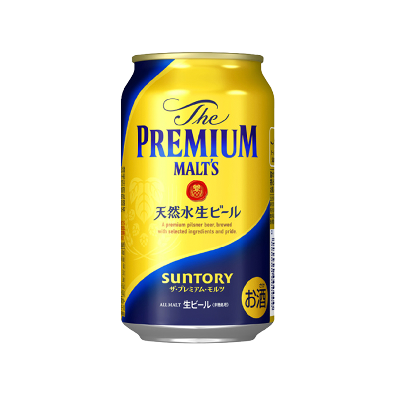 Suntory Premium 350ml 5.5% Can三得利万志金罐啤酒