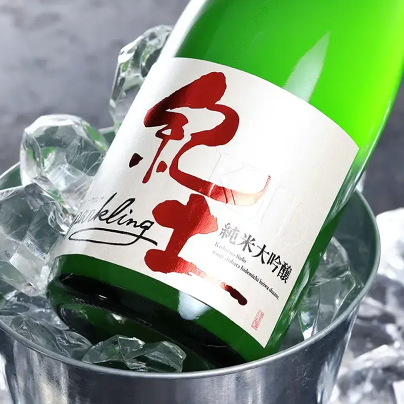 KID Junmai Daiginjo Sparkling Japanese Sake 720ml 14% 紀土