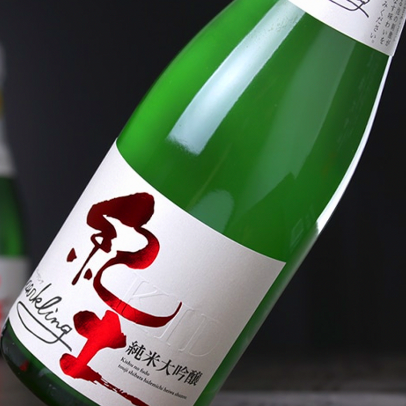 KID Junmai Daiginjo Sparkling Japanese Sake 720ml 14% 紀土