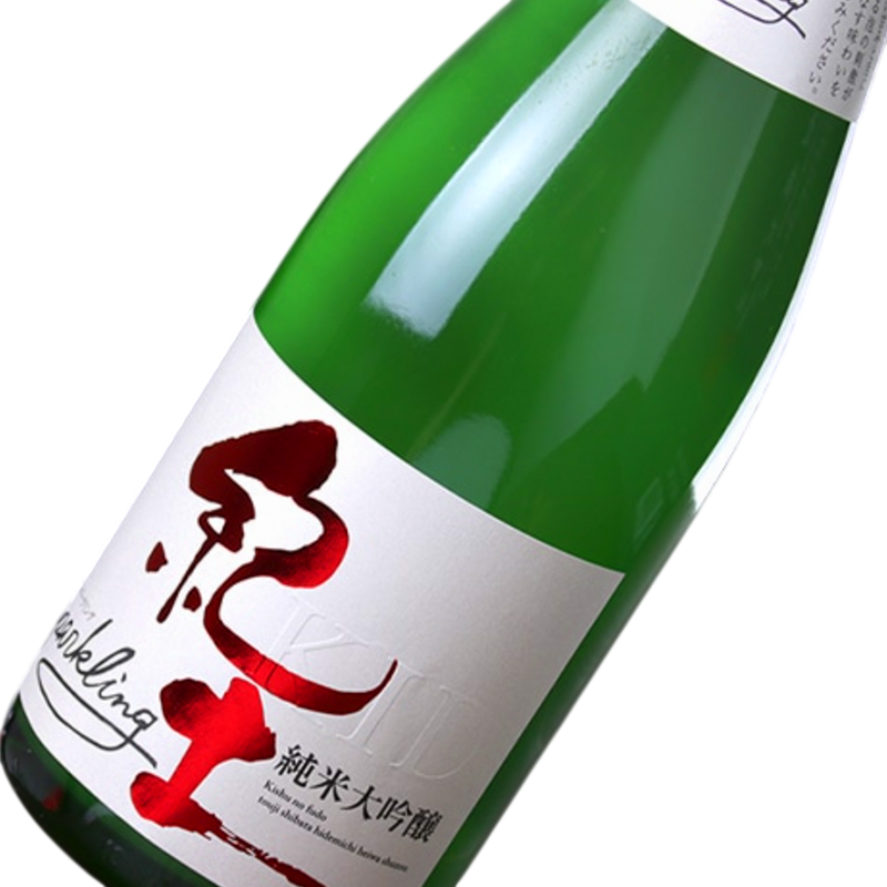 KID Junmai Daiginjo Sparkling Japanese Sake 720ml 14% 紀土