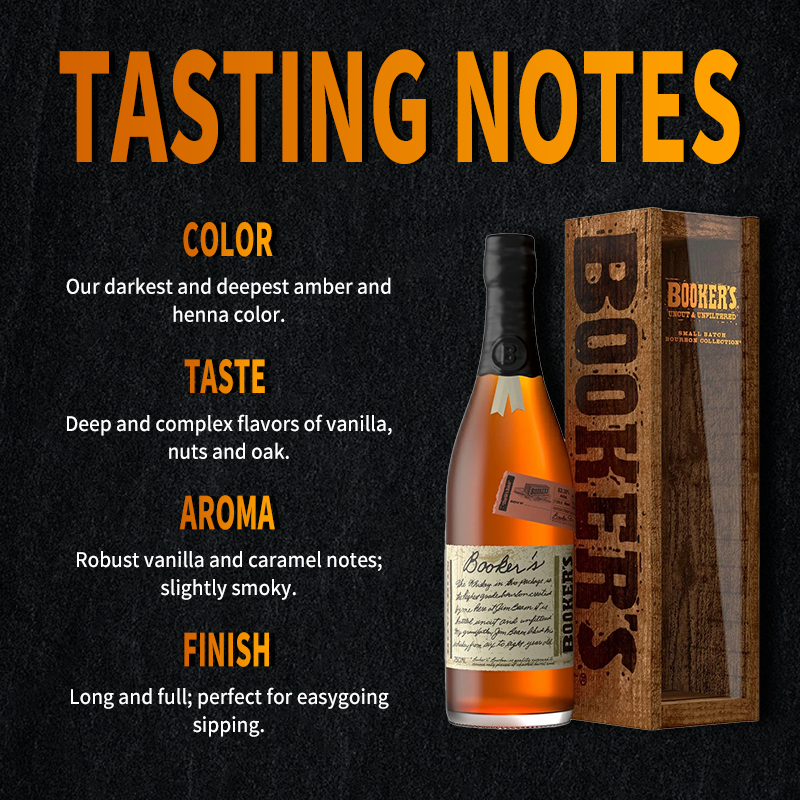 Booker's Small Batch Bourbon Whiskey 750ml 63.3%布克斯小批次波本威士忌