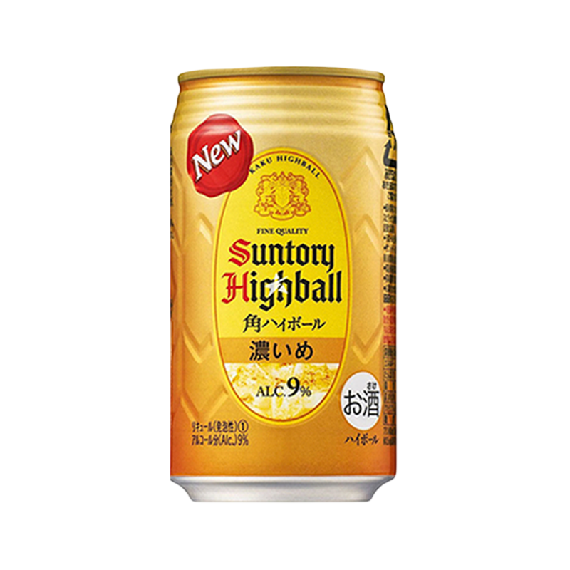 Suntory Kakubin Highball 350ml 9% Can三得利角瓶Highball罐装酒