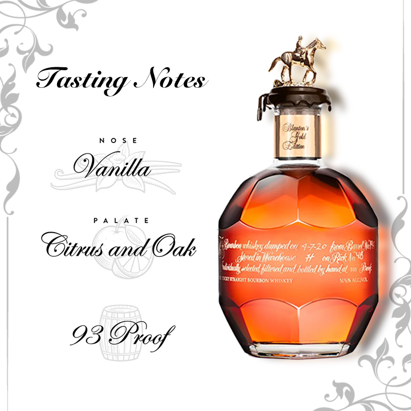 Blanton's Gold Edition Kentucky Straight Bourbon Whiskey 700ml 51.5% 波兰顿金标威士忌