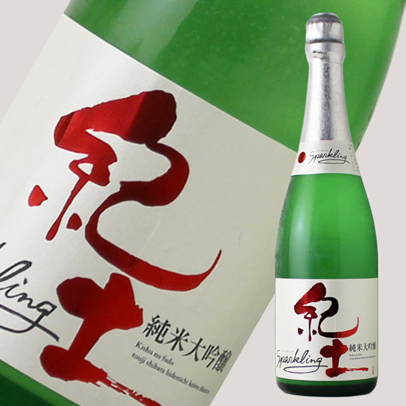 KID Junmai Daiginjo Sparkling Japanese Sake 720ml 14% 紀土