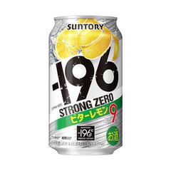 (6 Cans) Suntory -196℃ Strong Zero Double Lemon/ Grapefruit/ Shikuwasa/ Plum 350ml