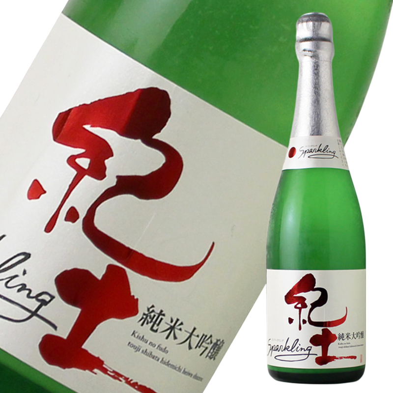 KID Junmai Daiginjo Sparkling Japanese Sake 720ml 14% 紀土