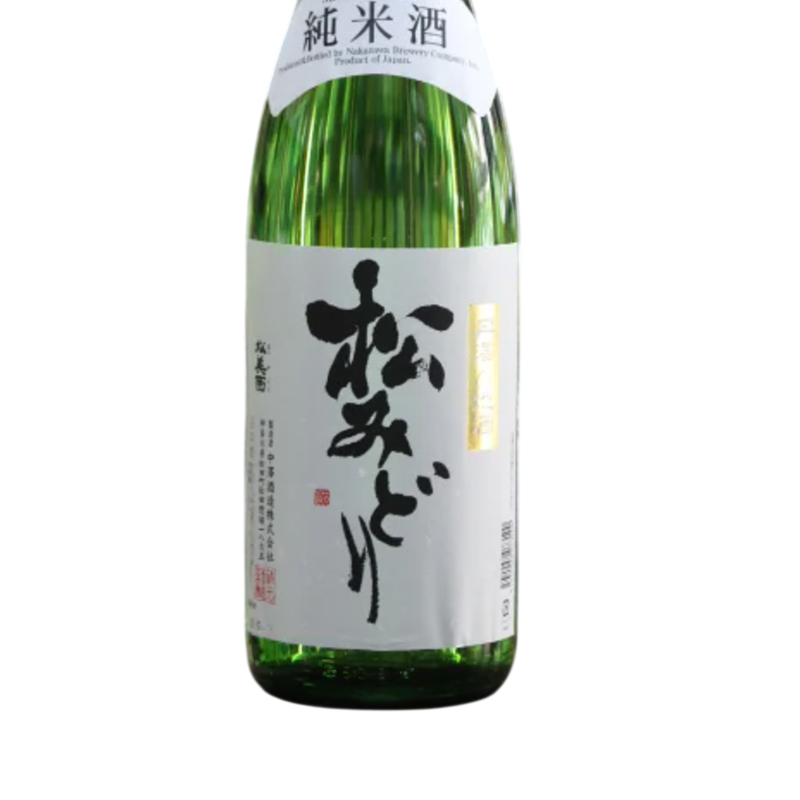 Matsumidori Junmaishu Japanese Junmai sake 15% 720ml