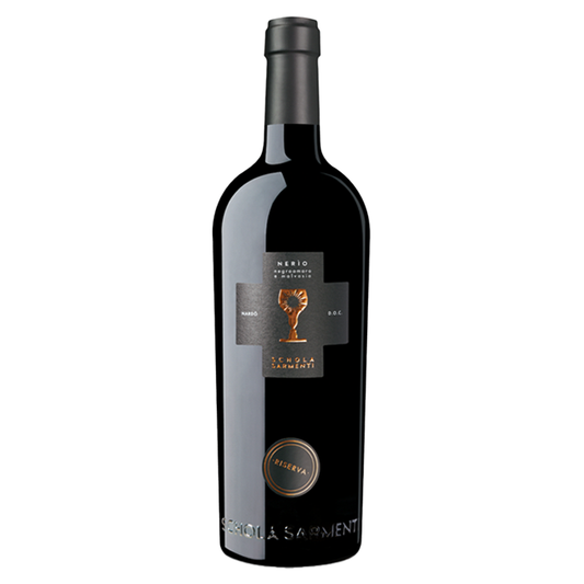 Schola Sarmenti Nerìo Riserva Negroamaro Malvasia Nera 2018 Italy Nardò Blend Red Wine 750ml 14%