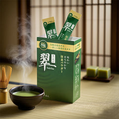 Suicha Matcha  Green Tea Powder  Authentic Organic Japanese Matcha Green Tea Powder Ceremonial Grade 10/30 Sticks抹茶スティック