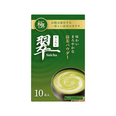Suicha Matcha  Green Tea Powder  Authentic Organic Japanese Matcha Green Tea Powder Ceremonial Grade 10/30 Sticks抹茶スティック