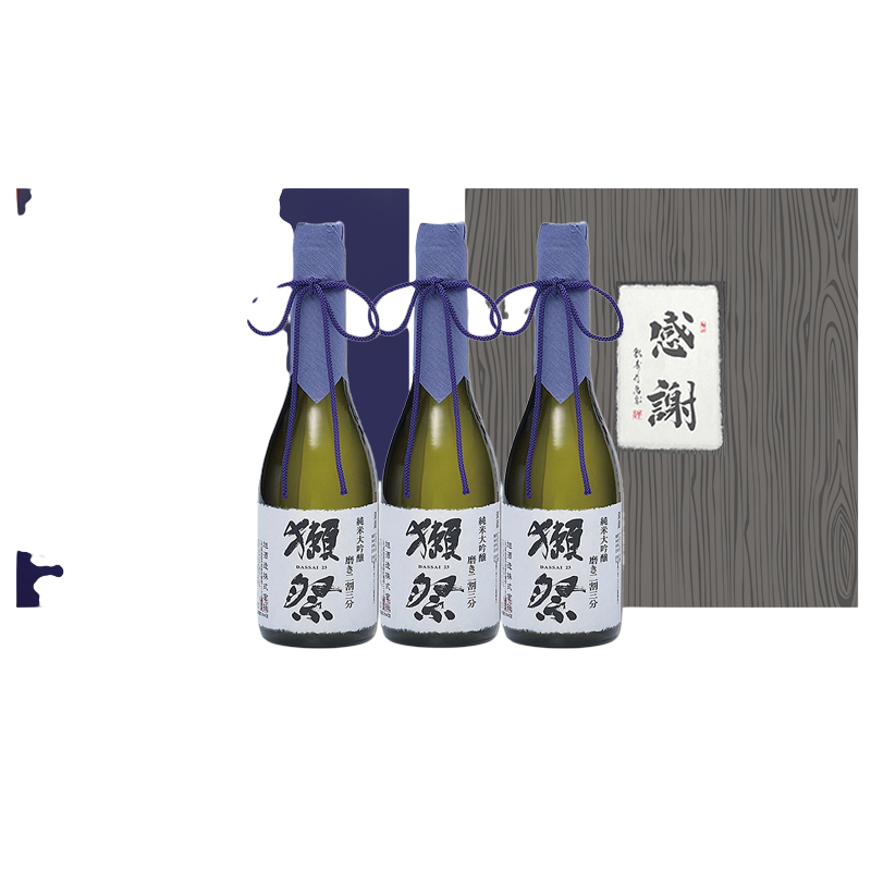 [3 Bottles Deal] Dassai 23 Junmai Daiginjo Sake 720ml 16%