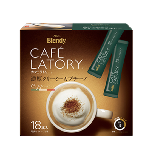 🇯🇵AGF Instant Coffee Blendy Coffee Cafe Latory / Cappuccino 27/18/ 20 sachets【 Import from Japan】