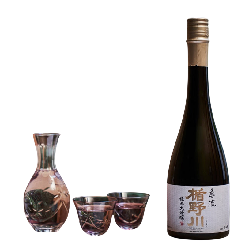 Tatenokawa Kyuryu Junmai Daiginjo Sake With Gift Box 720ml 15%楯野川 急流