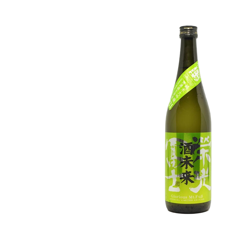 Eiko Fuji Mirai Junmai Daiginjo Unfiltered Unpasteurized Japanese Sake 16% 720ml 栄光冨士酒未来純米大吟醸 無濾過生原酒