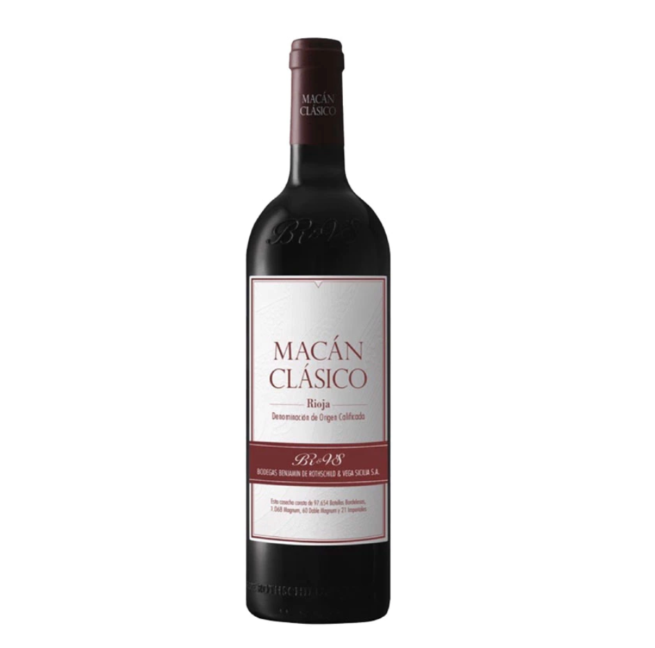 Vega Sicilia Macan Clasico Tempranillo 2019 750ml 14% Spain Red wine